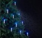 bougies de Noël à LED RVB  mise en situation