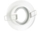 6 ensembles de spots 39 LED SMD GU10  avec supports ronds pivotants blancs