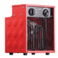 radiateur soufflant electrique de chantier 2000 3000 w agt avec boitier acier renforcé utilisation interieur exterieur