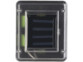 Vue du panneau solaire qui charge la batterie NiMH intégrée 600 mAh