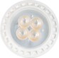 10 Spots à LED High-Power, GU10, 5 W - blanc