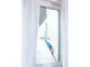 Utilisez le balai-serpillière WM-05 pour décrasser les vitres en toute simplicité.