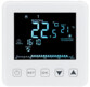 Thermostat connecté vue sur l'écran LCD 7,7 cm