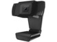Webcam USB Somikon avec mise au point automatique et micro stéréo intégré.
