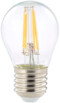 10 ampoules LED à filament - culot E27 - forme Goutte - Blanc chaud