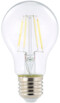 ampoule led a filament design retro avec eclairage 360 forme classique a60 culot e27 luminea version blanc
