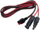 Câble adaptateur connecteur à contact simple 4 mm vers Anderson rouge et noir de la marque Revolt