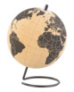 Globe en liège rotatif avec 10 épingles de marquage, Ø 15 cm
