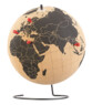Globe rotatif en liège de 25 cm 