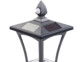 Lanterne de jardin solaire à LED 160 cm Royal Gardineer Vue des capteurs solaires