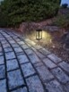 lanterne de jardin rectangulaire avec led smd rgb couleur et panneau solaire lunartec