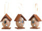 13 décorations de Pâques à suspendre avec boîte de rangement en bois