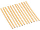 48 grandes pailles en bambou 22 cm réutilisables avec brosse de nettoyage