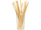 12 grandes pailles en bambou 22 cm réutilisables avec brosse de nettoyage