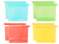 8 sachets alimentaires refermables en silicone,1000 ml