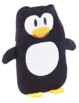 Housse animal en peluche pour bouillotte 1 L Pingouin