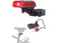 2 lampes de sécurité à LED rouge avec câble de chargement USB