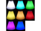 Lampe solaire sur pied LED 7 couleurs avec haut-parleurs sans fil . Possibilité de changer de couleur en suivant la musique