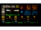 Station météo FWS-740 avec un grand écran LCD couleur : 12 x 6 cm
