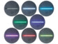 mini déco lumineuse multicolore socle lumineux pour hologrammes 3d lunartec