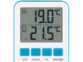 Récepteur radio avec écran LCD : Affiche la température ambiante et la température de l'eau