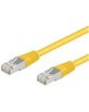 Câble RJ45 jaune cat5e UTP - 3m