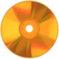 CD-R de couleur orange  X 10