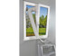 Joint de fenêtre pour installation de climatiseur mobile. Mise en place rapide