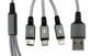 Câble tressé résistant. Micro-USB. USB-C et Lightning