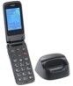 Téléphone portable à clapet Dual SIM "XL-947" avec station de chargement