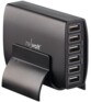 Chargeur secteur USB intelligent 6 ports 12 A + support 6 smartphones