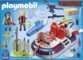 Les accessoires et élements de décor contenus dans le pack Playmobil Action n°9435.