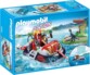Boîte Playmobil n°5637 : Aéroglisseur avec moteur submersible.