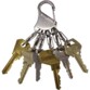 Porte-clés KeyRack Locker S-Biner pour attacher jusqu'à 6 clés.