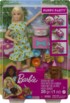 Barbie avec ses chiots et de nombreux accessoires d'anniversaire