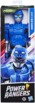 Figurine Power Rangers Beast Morphers, Ranger bleu Beast-X - 30 cm vue de l'emballage