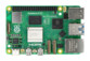 Mini PC Raspberry Pi 5 format carte mère avec mémoire RAM 8 Go, prises Micro-HDMI, ports USB, lecteur de carte MicroSD, prise RJ45, connecteur RTC, fiche GPIO, port PCie et connecteur MIPI DSI/CSI