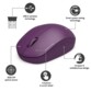 Souris économique et ergonomique de la couleur violette sans fil 