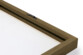 Cadre pour vinyles en bambou - Brun foncé