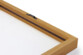 Cadre pour vinyles en bambou - Brun
