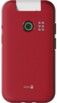 Téléphone portable sénior à clapet Leva E22 4G LTE - Rouge/Blanc