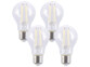 8 ampoules LED à filament E27 - 7,2 W - 806 lm - Blanc lumière du jour 