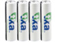 4 batteries lithium-ion 18650 3,7 V / 2600 mAh TKA