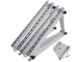 2 supports en aluminium pour panneau solaire jusqu'à 150 W de la marque Revolt