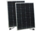 2 panneaux solaires monocristallins mobiles 150 W avec connecteur MC4 de la marque Revolt