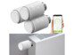 Pack de 3 thermostat pour radiateur avec 6 adaptateurs contrôlables par application ELESION sur smartphone/tablette et mode d’emploi en français