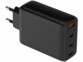 Adaptateur secteur GaN 120 W à 4 ports USB-C / USB-A coloris noir de la marque Revolt