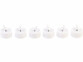 6 bougies chauffe-plat LED avec minuterie