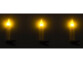guirlande LED à piles avec 10 bougies