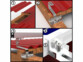 5 étapes d'installation du kit pour montage de toit pour panneau solaire à travers 5 mises en situation imagées